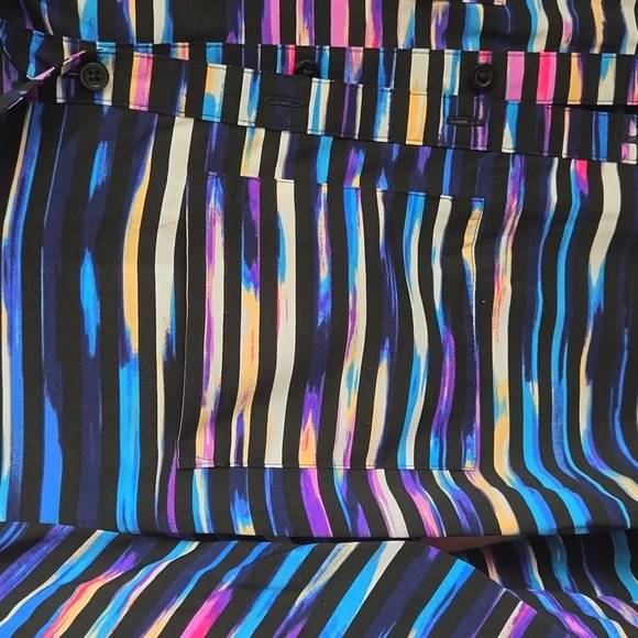 Multicolored Blouse by Attention sz small - Picture 3 of 6